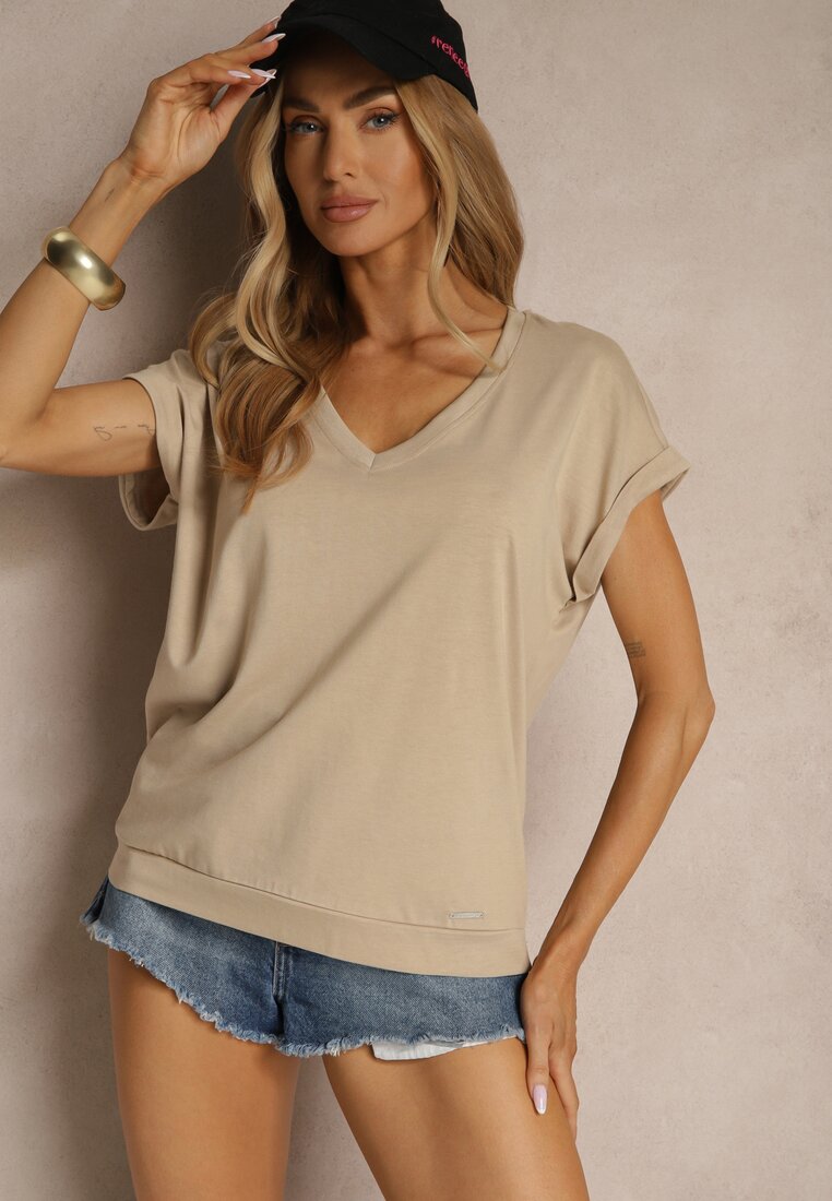 T-shirt Lireave Bej