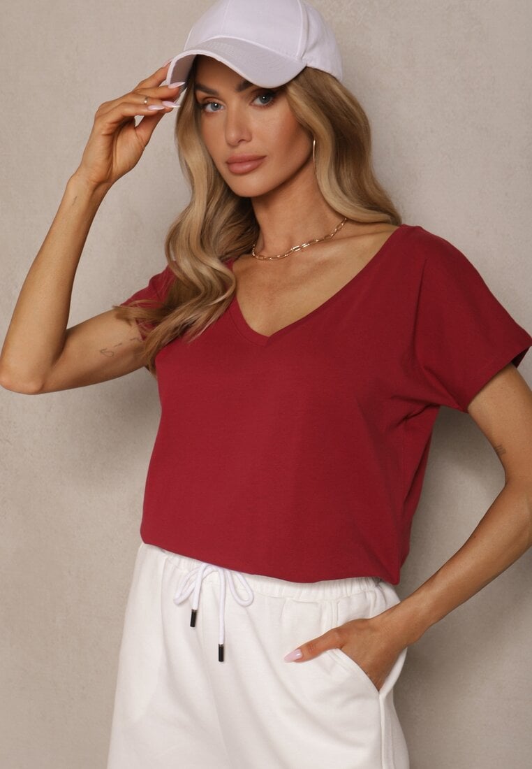 T-shirt Linithiela Bordo