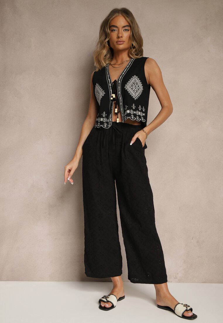 Pantaloni Mevirona Negri