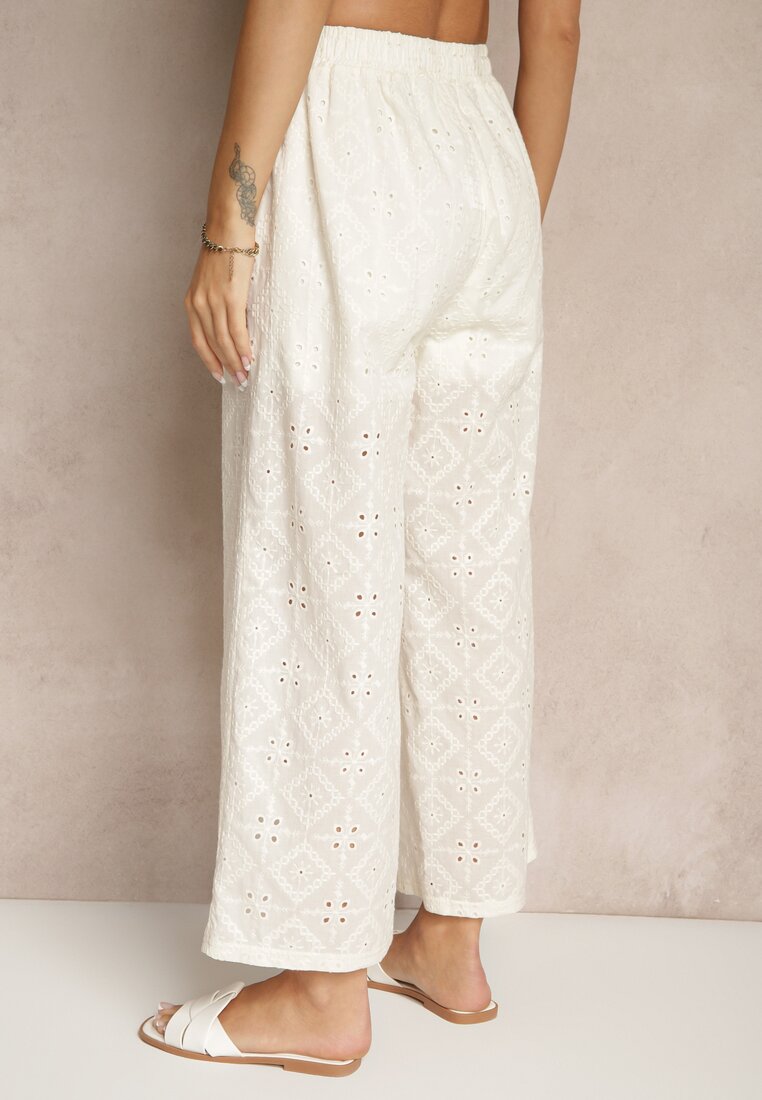 Pantaloni Mevirona Bej deschis