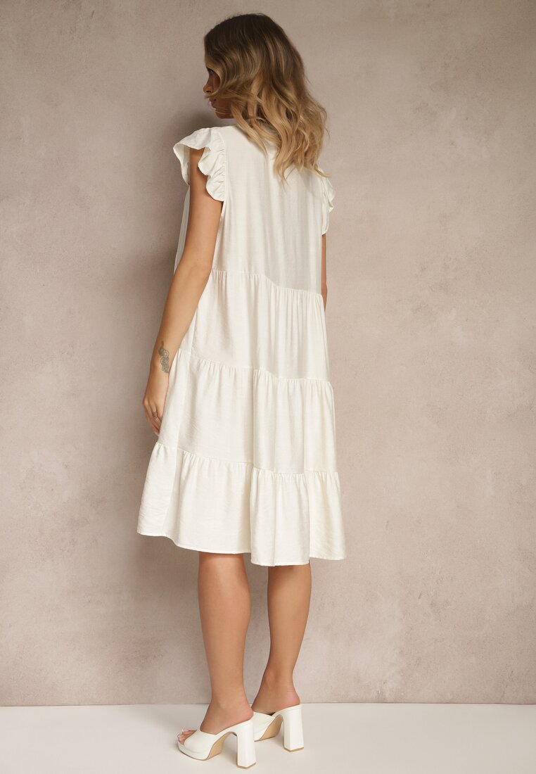 Rochie Mevamara Bej deschis