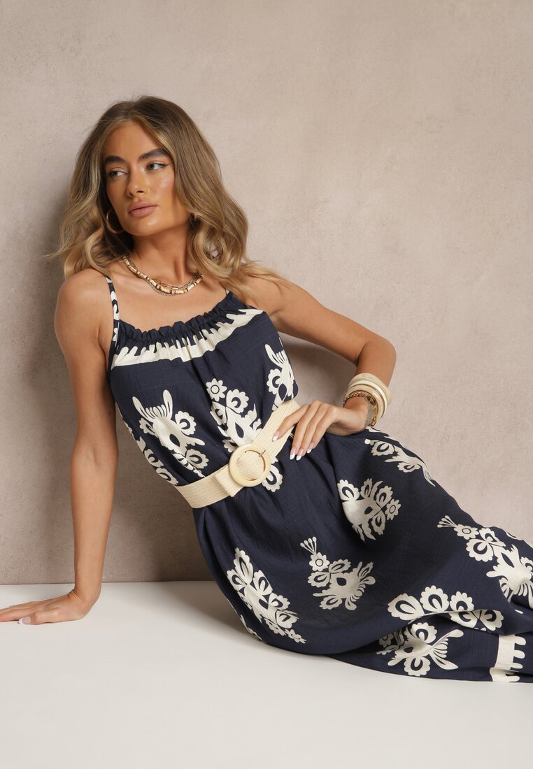 Rochie Reveleine Bleumarin