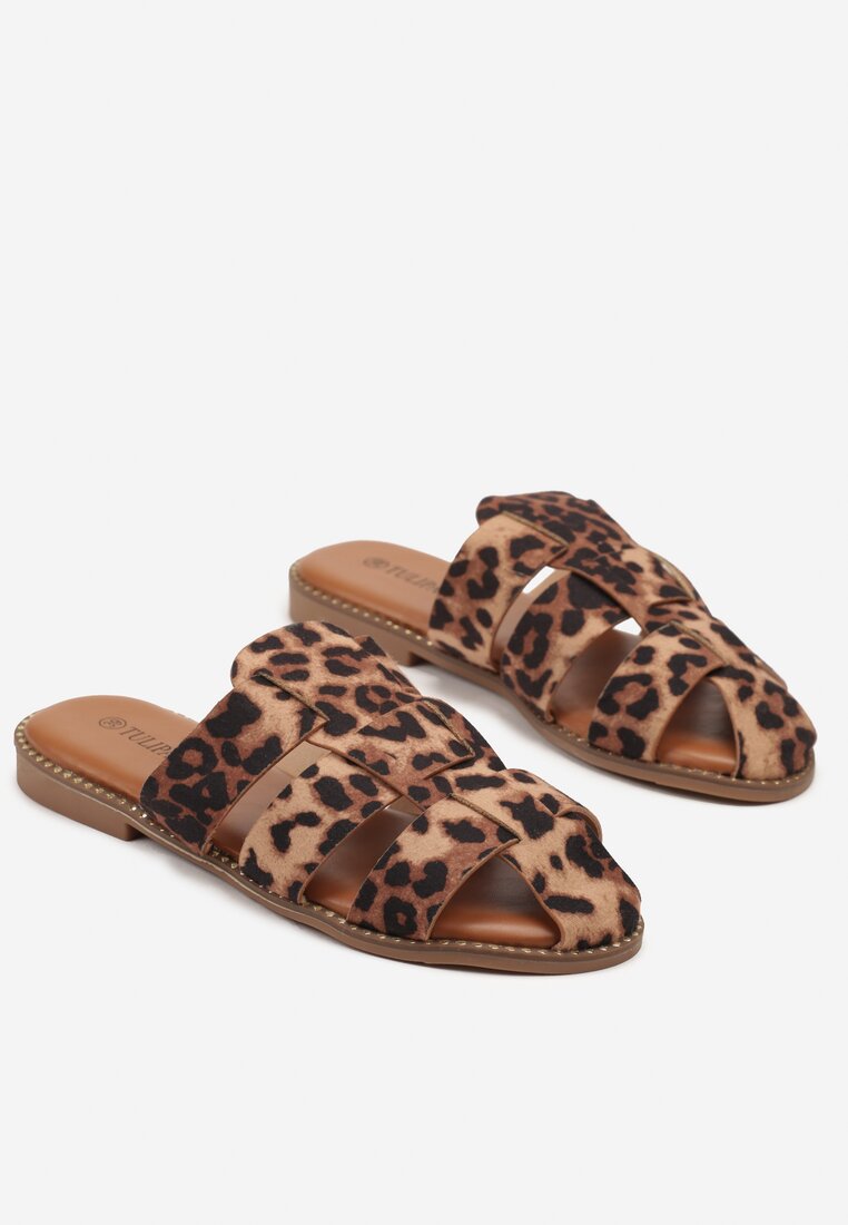 Papuci Zariette Imprimeu leopard