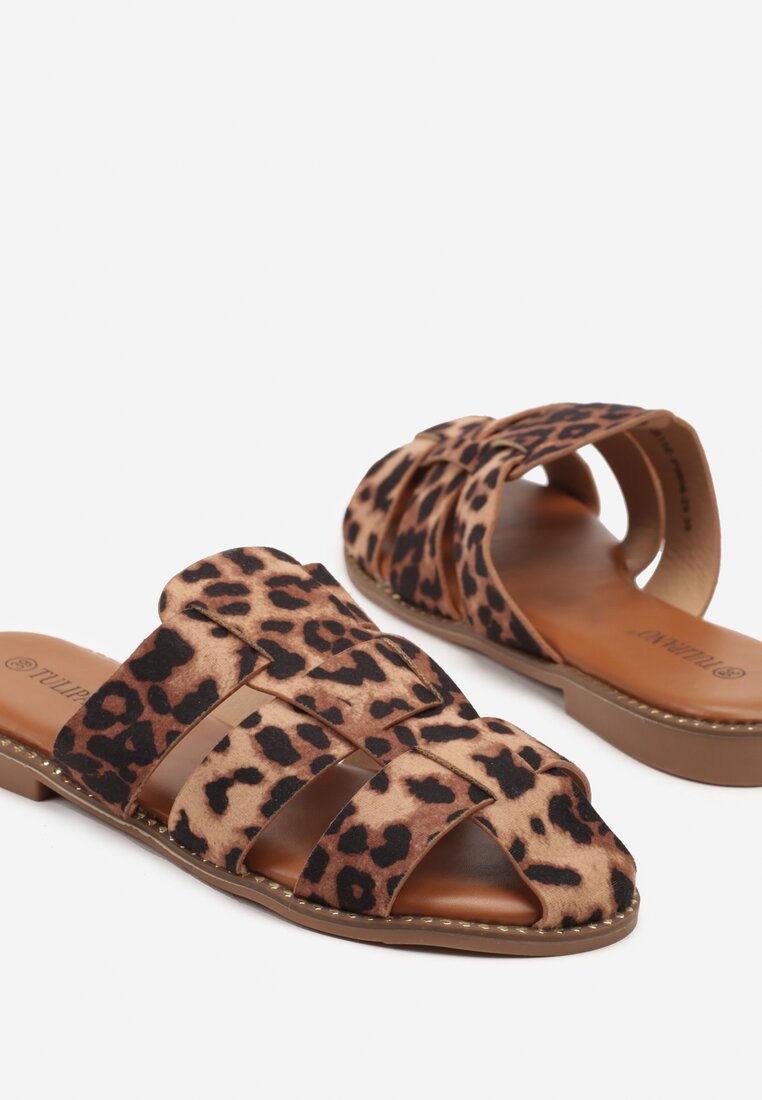 Papuci Zariette Imprimeu leopard