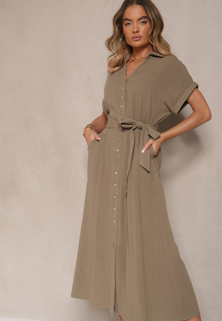 Rochie Efralissea Verde închis