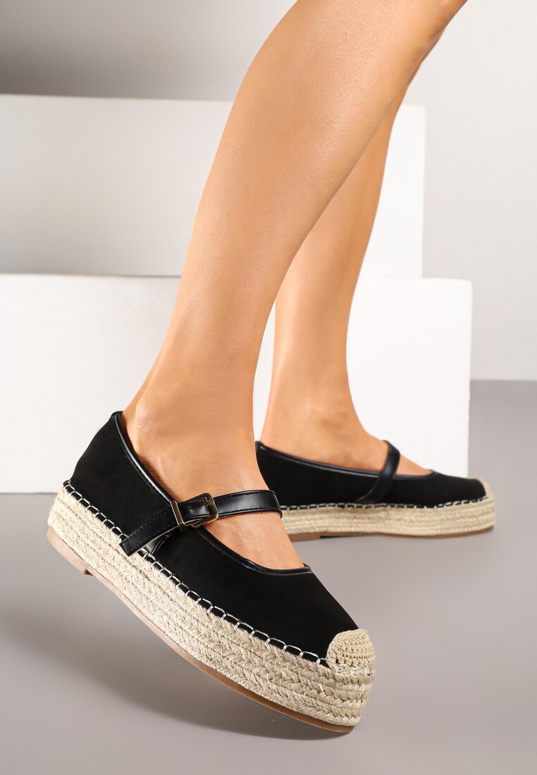 Espadrile Fevolise Negre