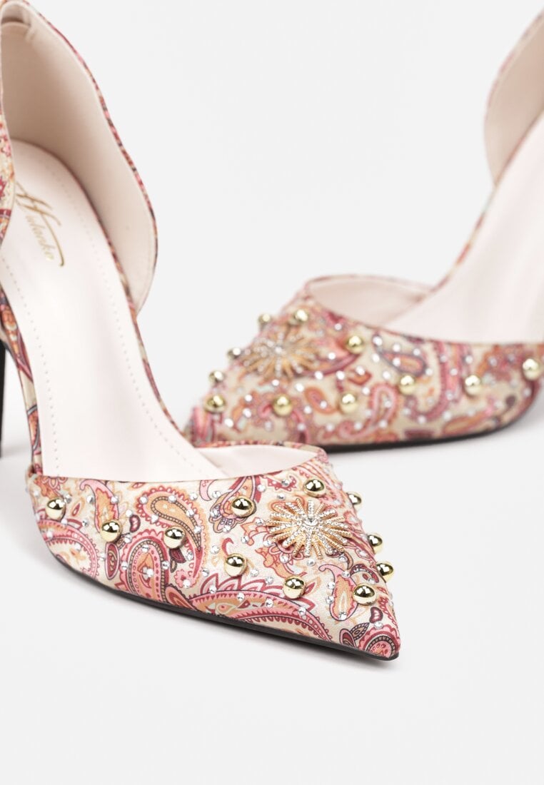 Pantofi stiletto Roz