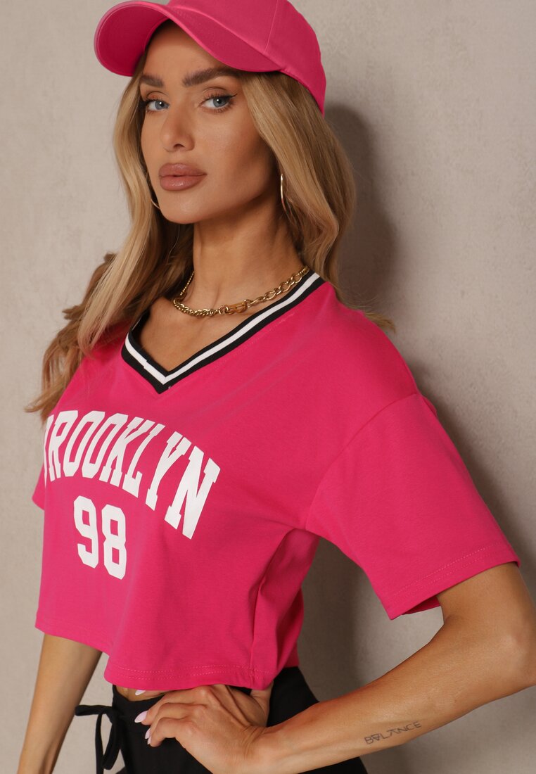 T-shirt Lireline Fucsia