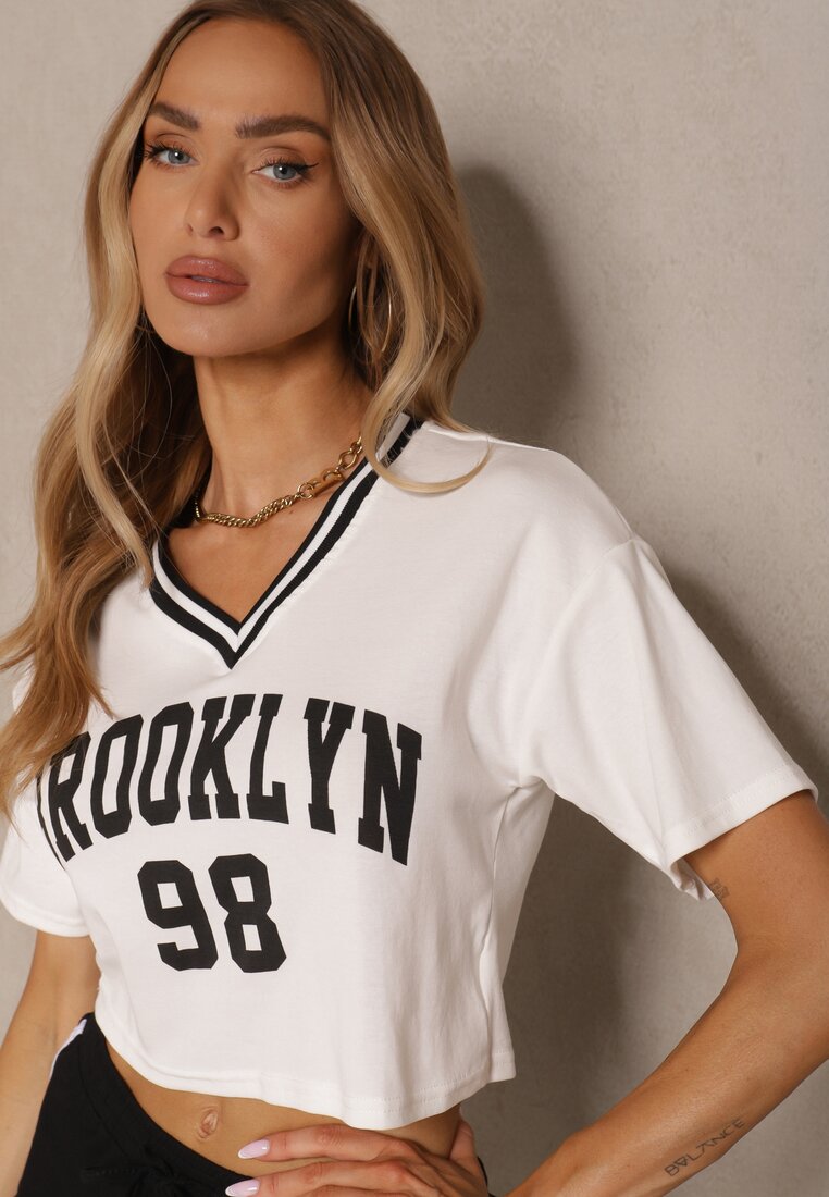 T-shirt Lireline Alb