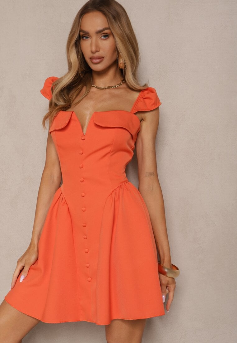 Rochie Salaviel Portocalie