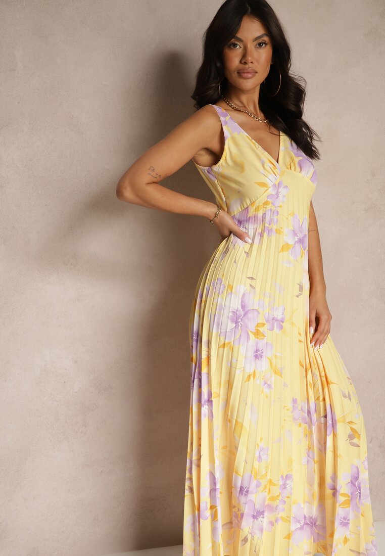 Rochie Nitanela Galbenă