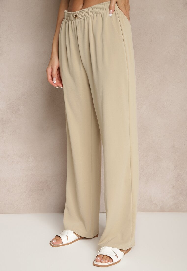 Pantaloni Saliella Bej
