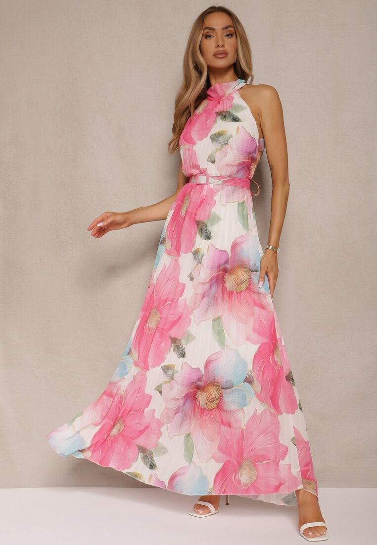 Rochie Nitolia Roz