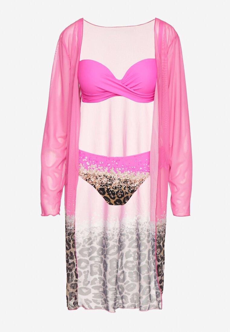 Costum de baie bikini Paselina Fucsia
