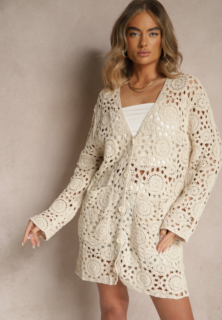 Cardigan Linetea Bej