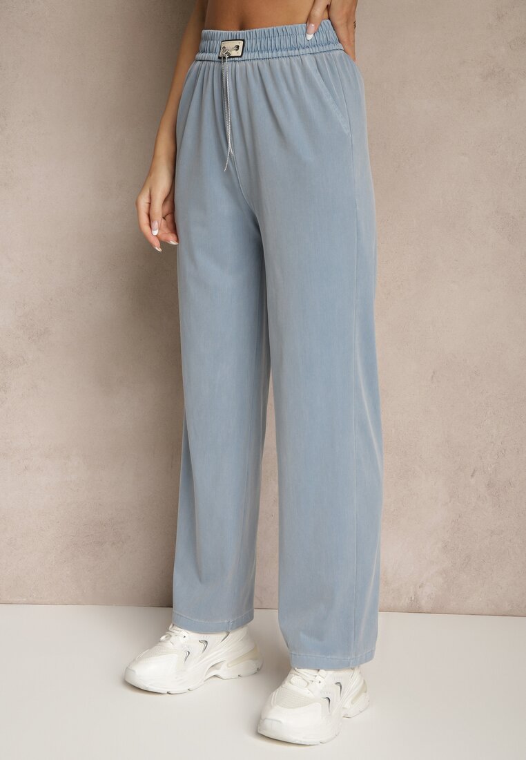 Pantaloni Frovanna Albaștri
