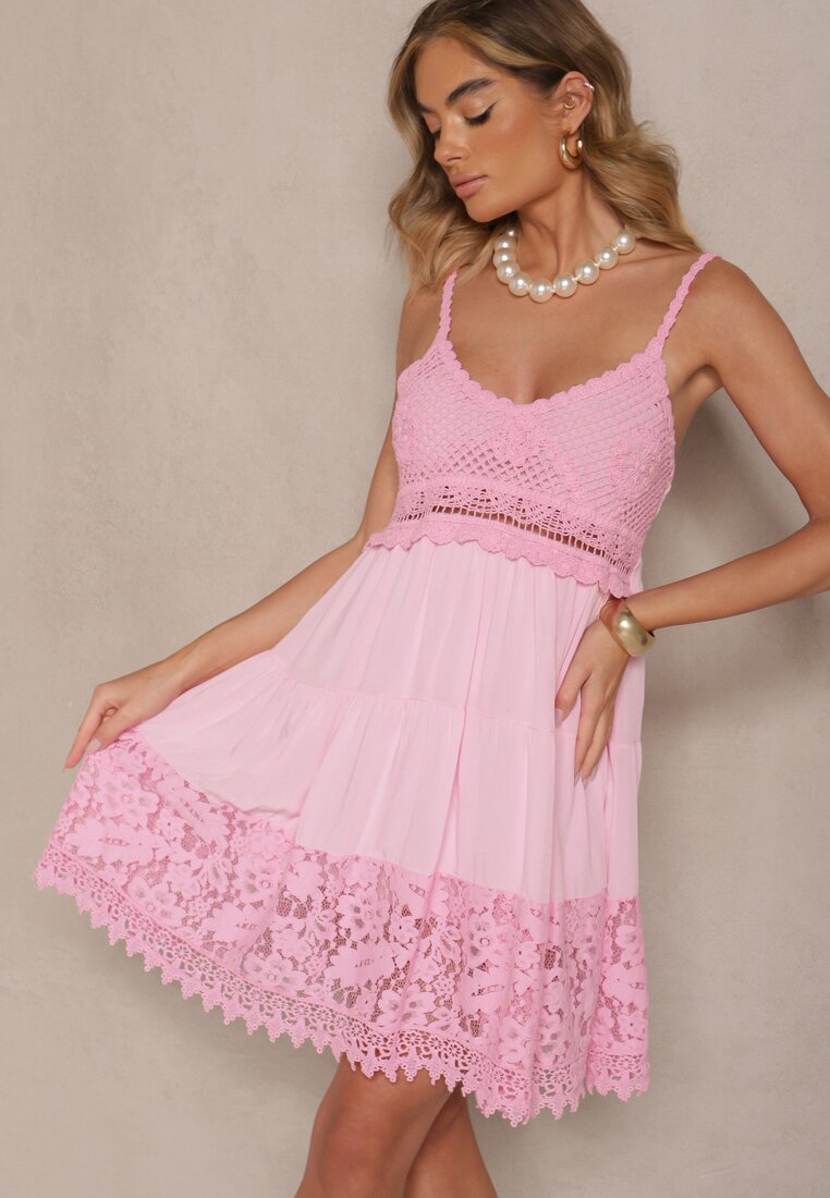 Rochie Mavinelle Roz