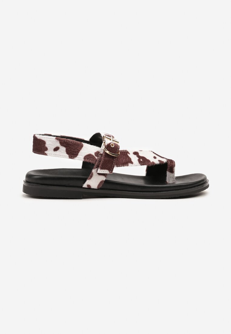 Sandale Reavessa Negru cu alb