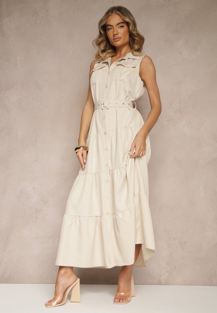 Rochie Maviosa Bej