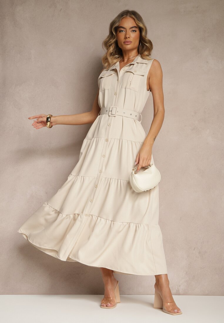 Rochie Maviosa Bej