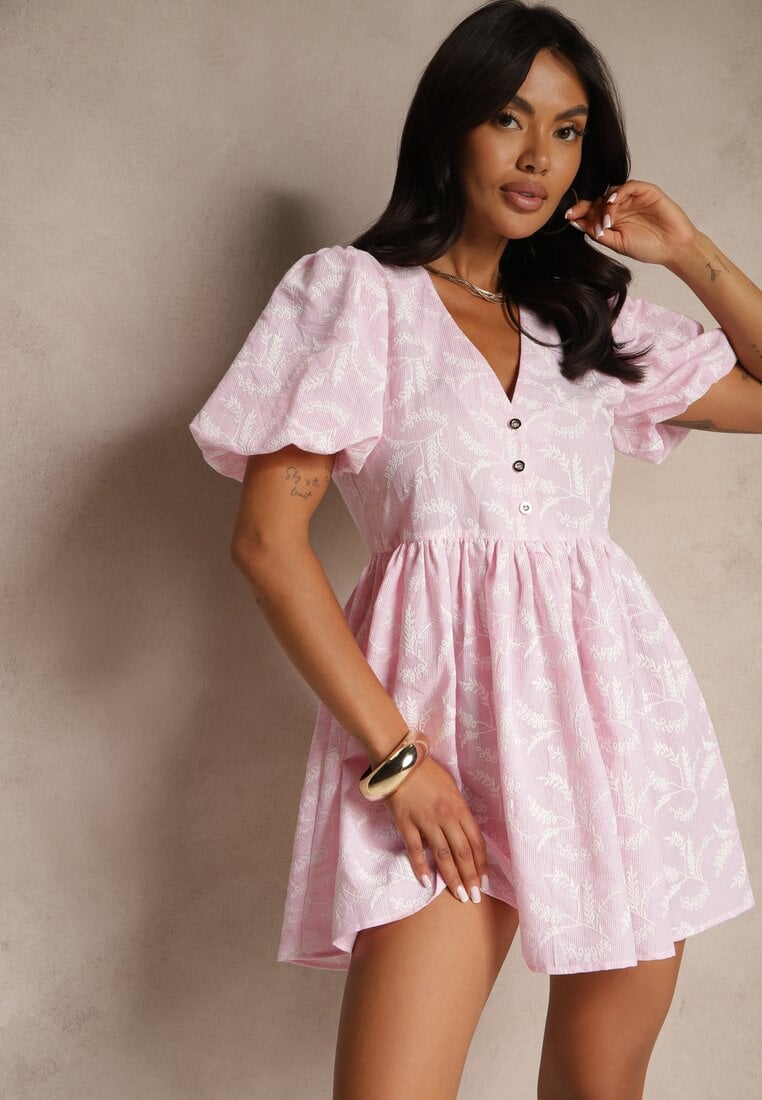 Rochie Atavira Roz