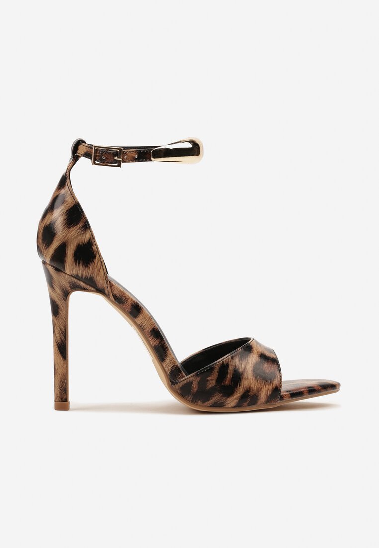 Sandale Idarelle Imprimeu leopard