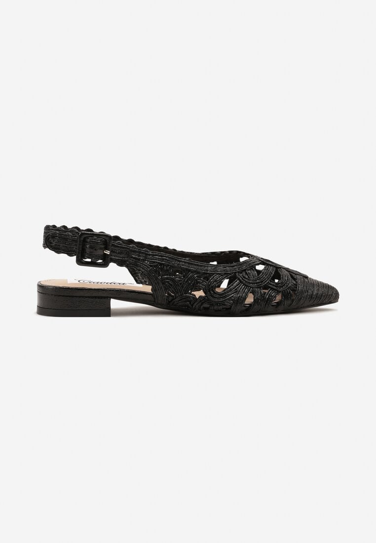 Sandale Frolette Negre