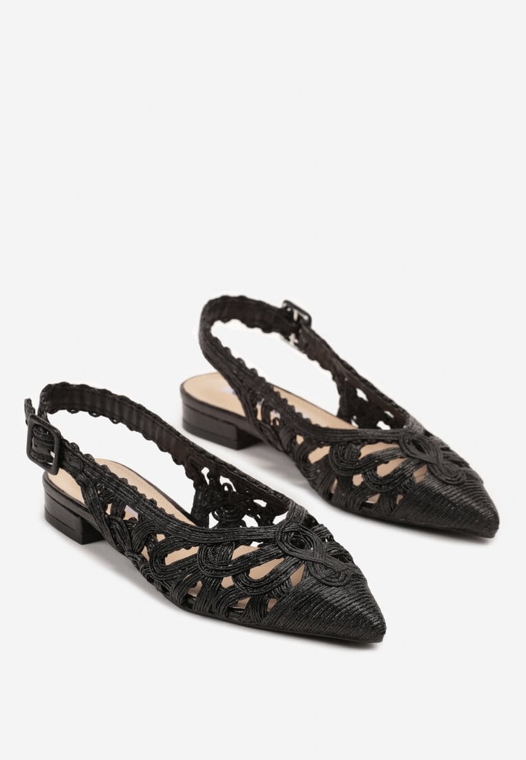 Sandale Frolette Negre