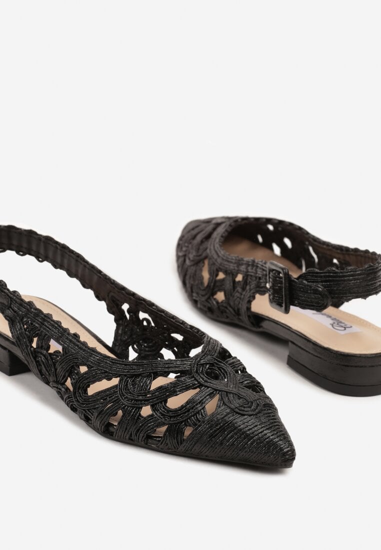 Sandale Frolette Negre
