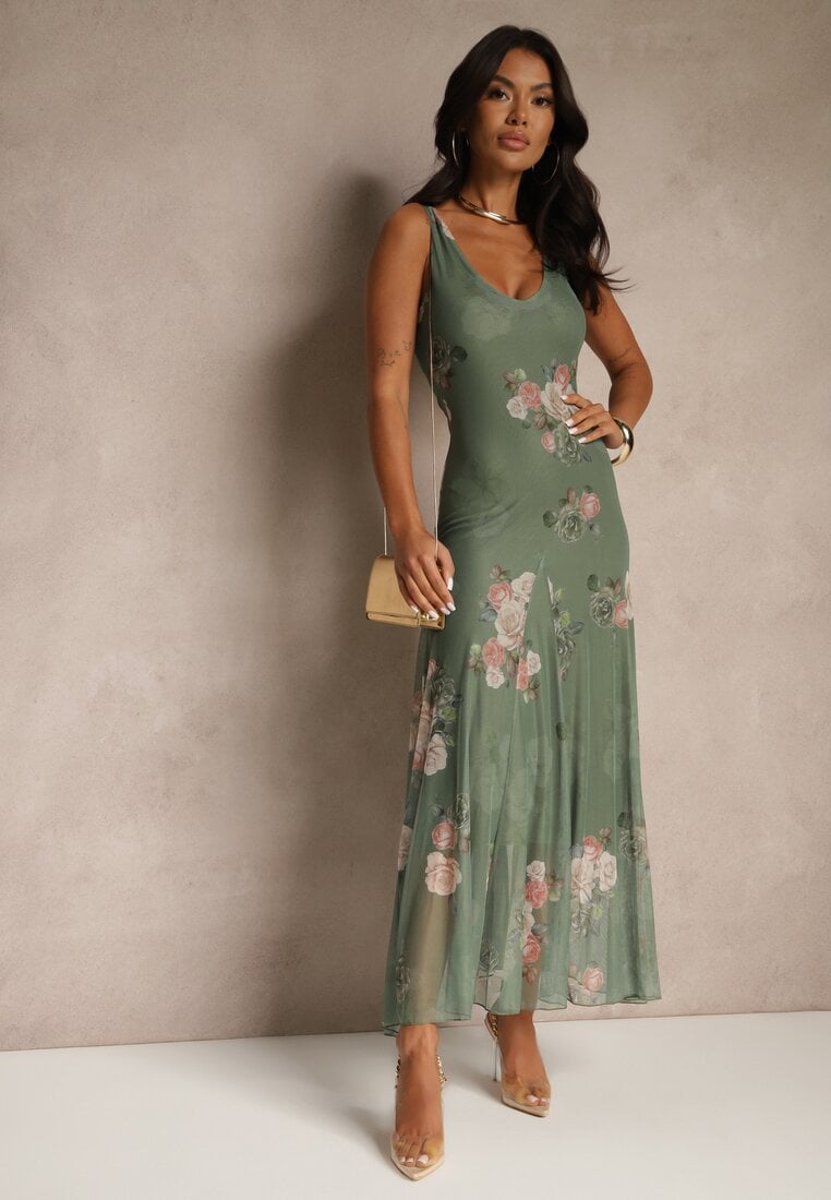 Rochie Milosea Verde închis