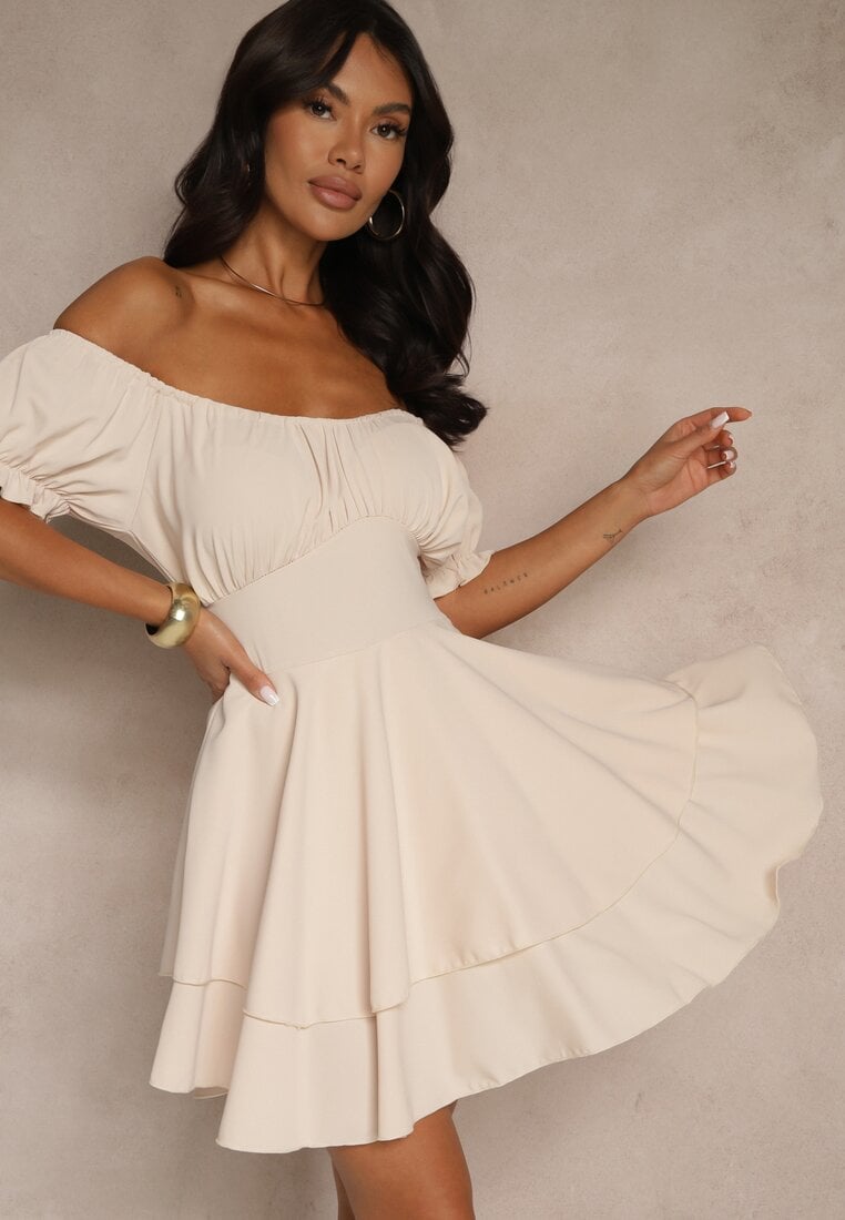Rochie Mavilare Bej