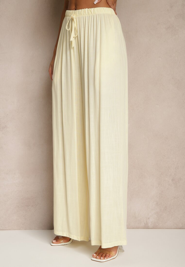 Pantaloni Galben deschis