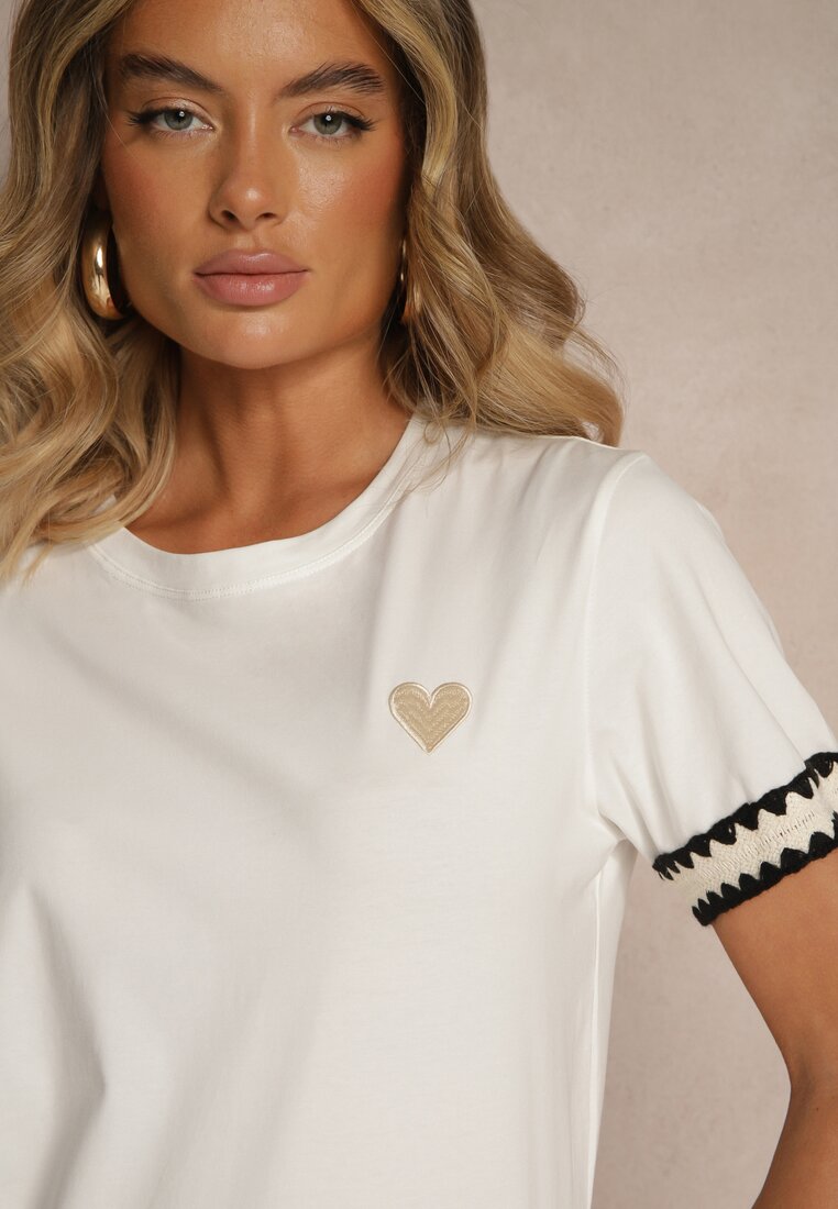 T-shirt Firile Alb