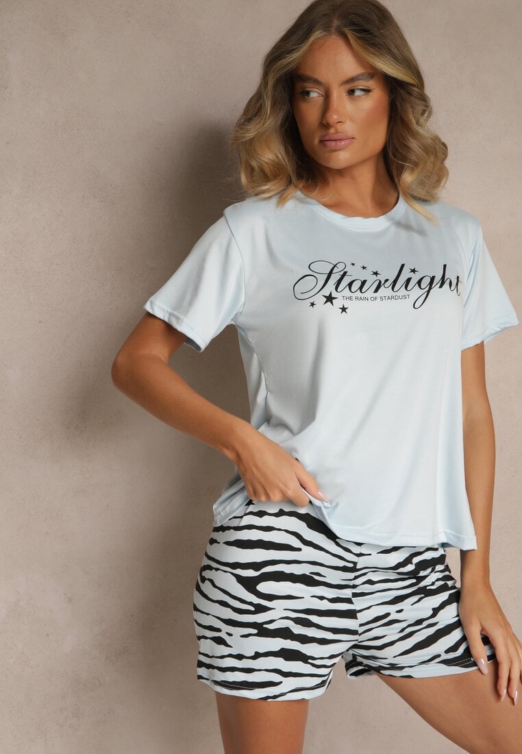 Compleu pijama Milaria Albastru deschis