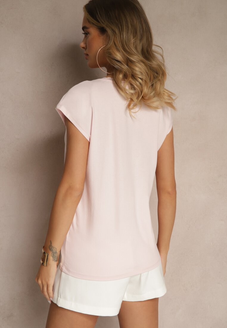 T-shirt Ralienne Roz deschis