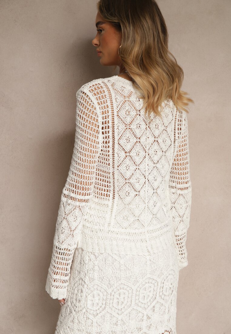 Cardigan Aramirae Alb