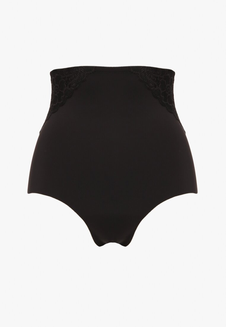 Czarne Majtki Modelujące High Waist Savirolle