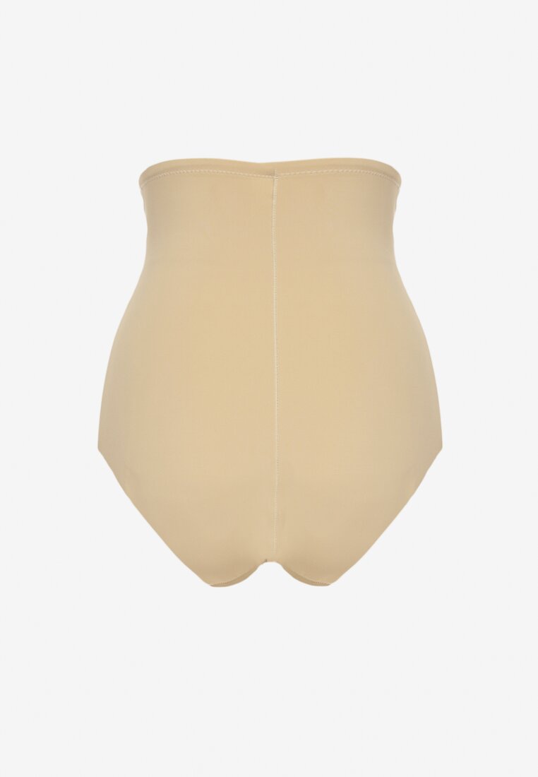 Beżowe Majtki Modelujące High Waist Savirolle