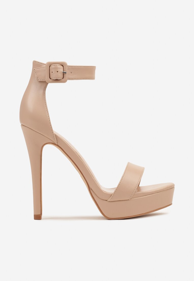 Pantofi stiletto Nilaurea Bej