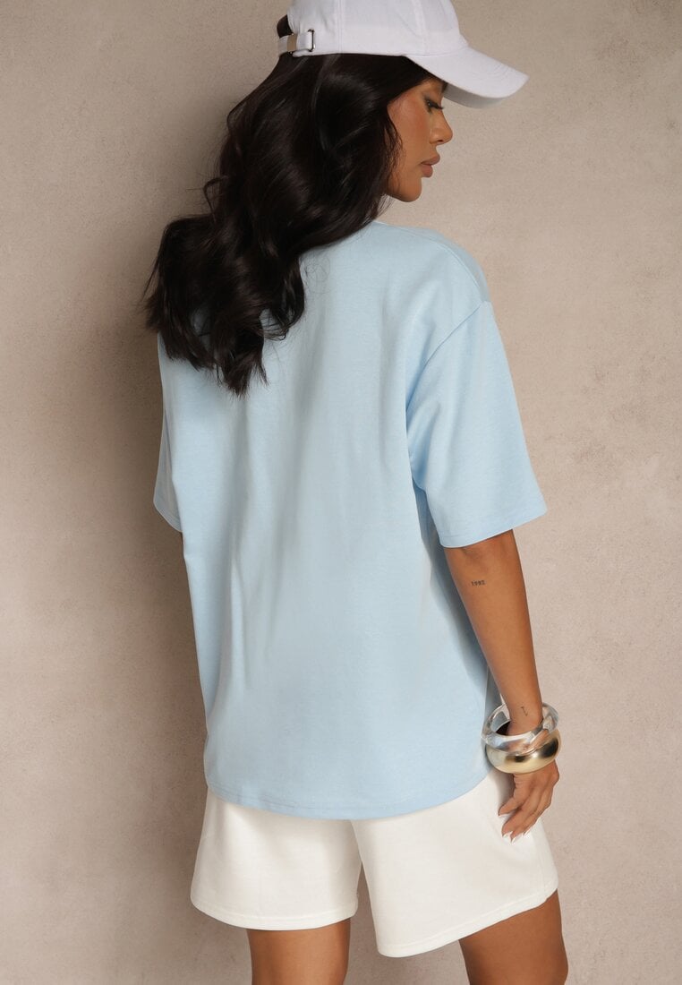 T-shirt Albastru deschis