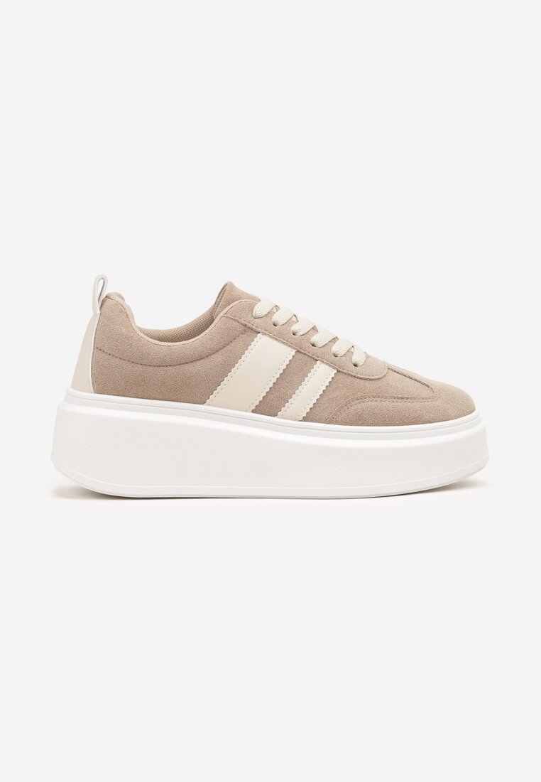 Sneakers Bej închis