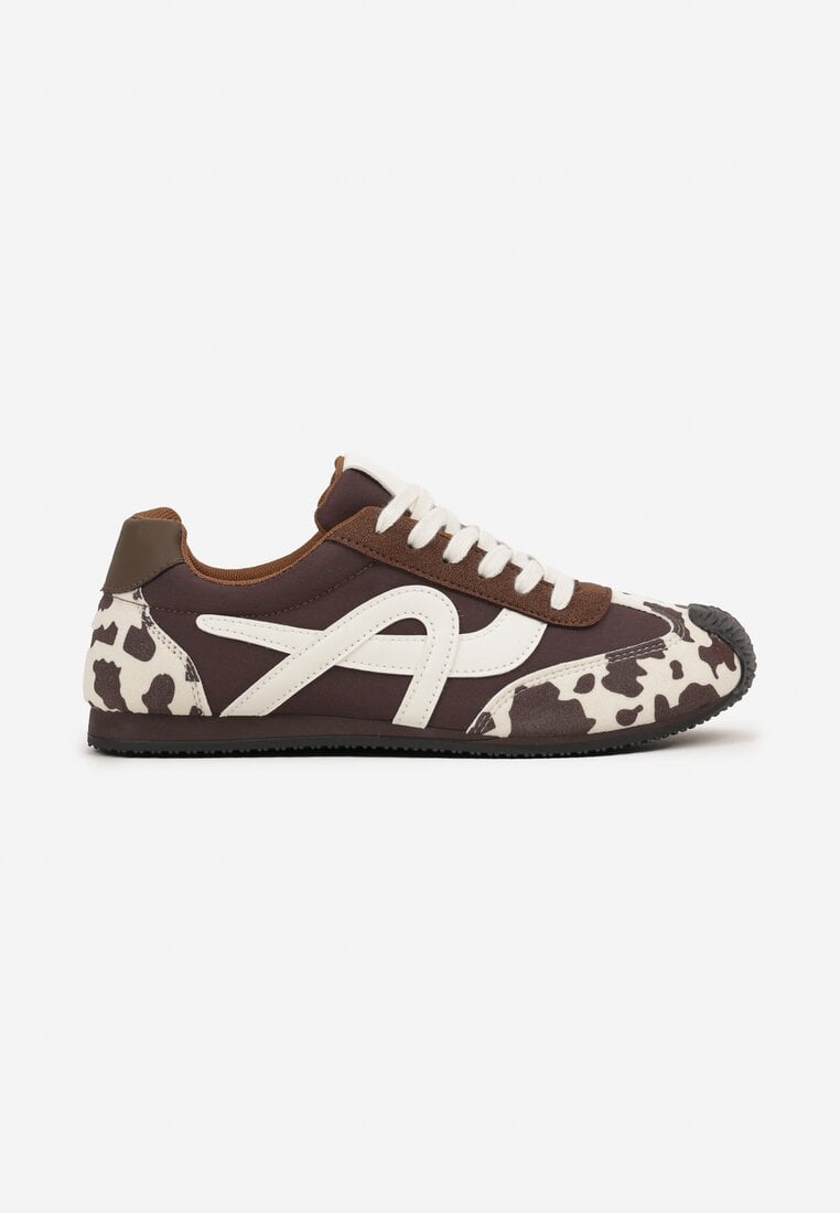 Wielokolorowe Sneakersy z Geometrycznym Wzorem Arnenta
