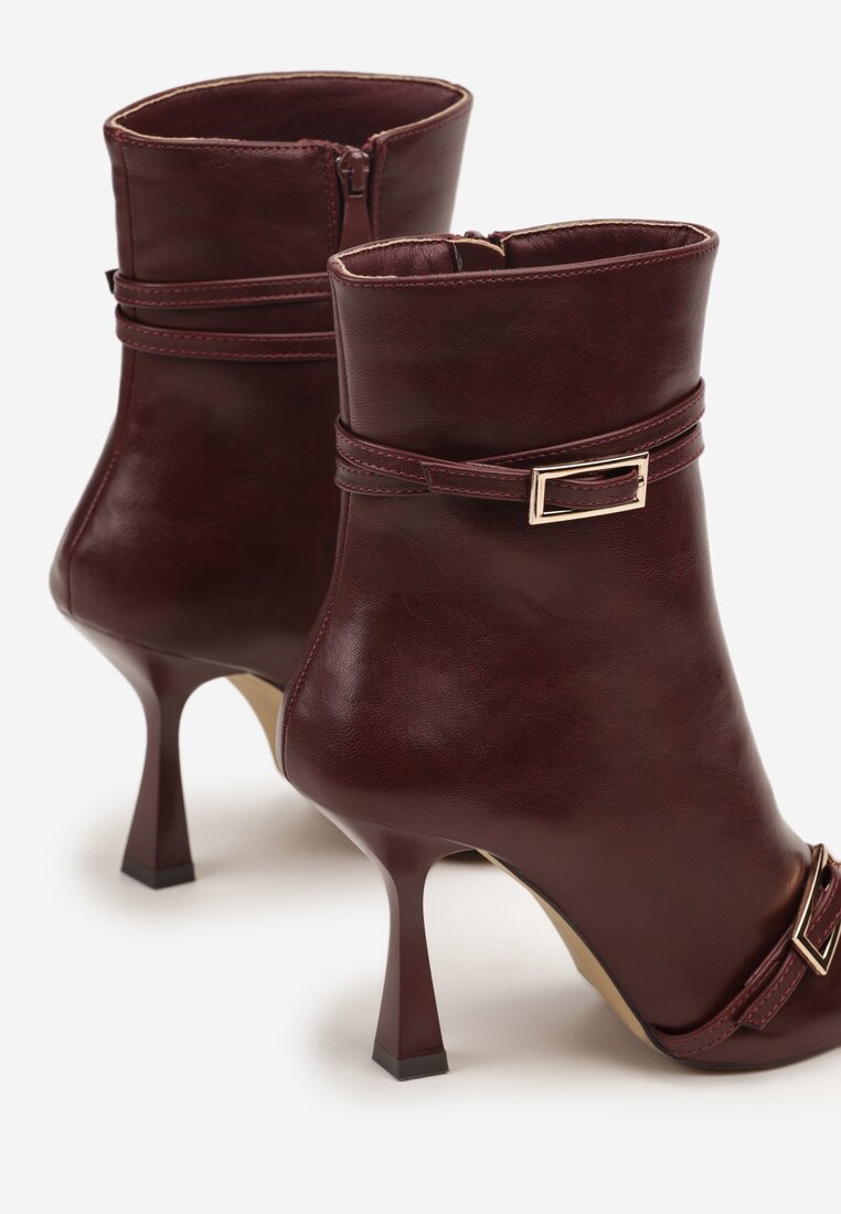 Botine Locune Bordo