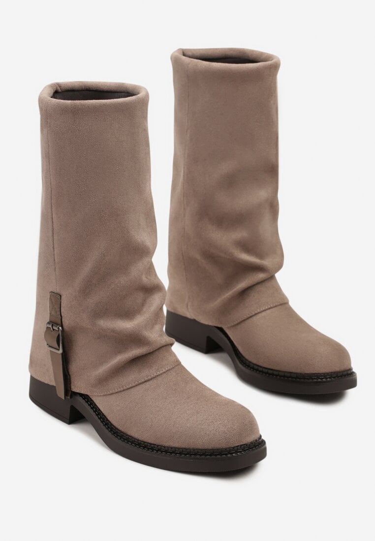 Botine Tirelie Bej