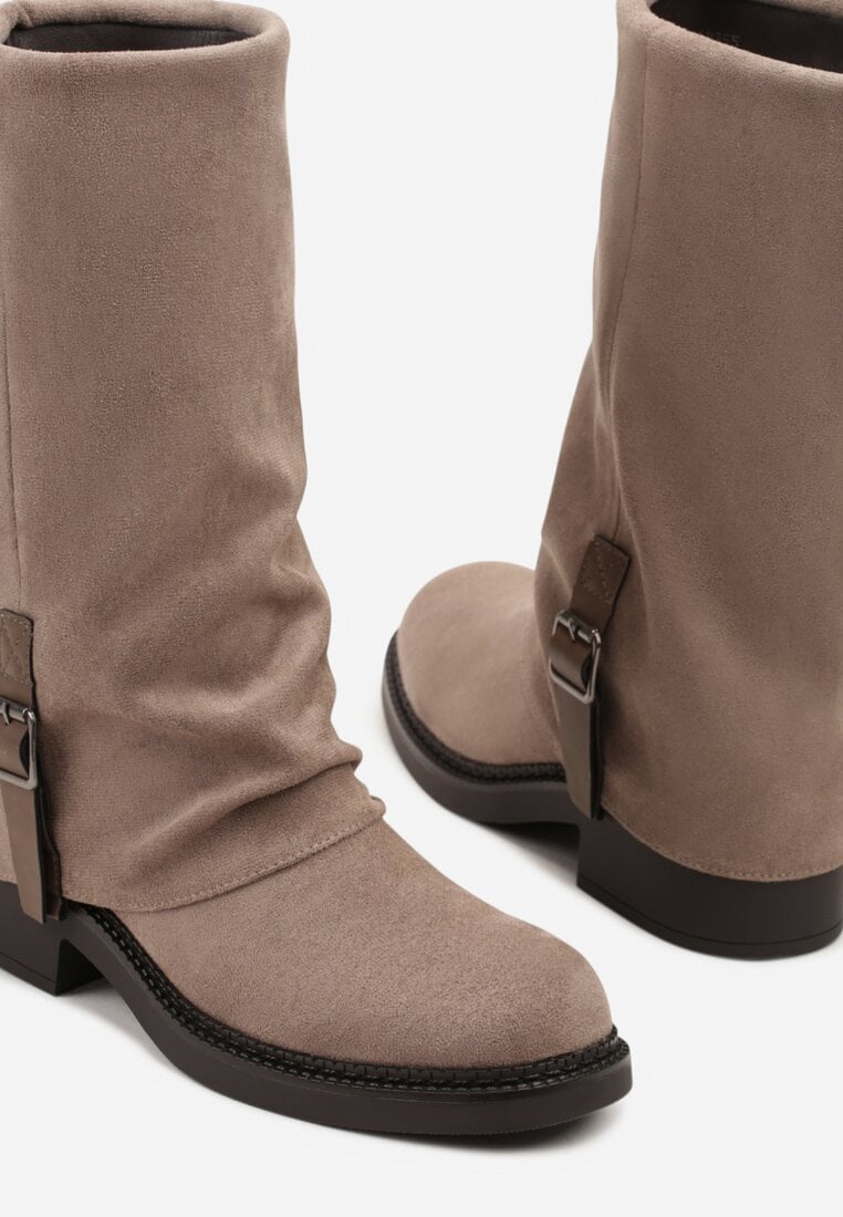 Botine Tirelie Bej