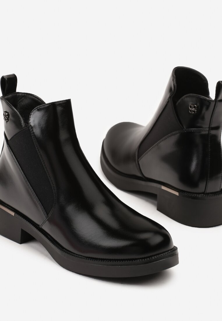 Botine Meralie Negre