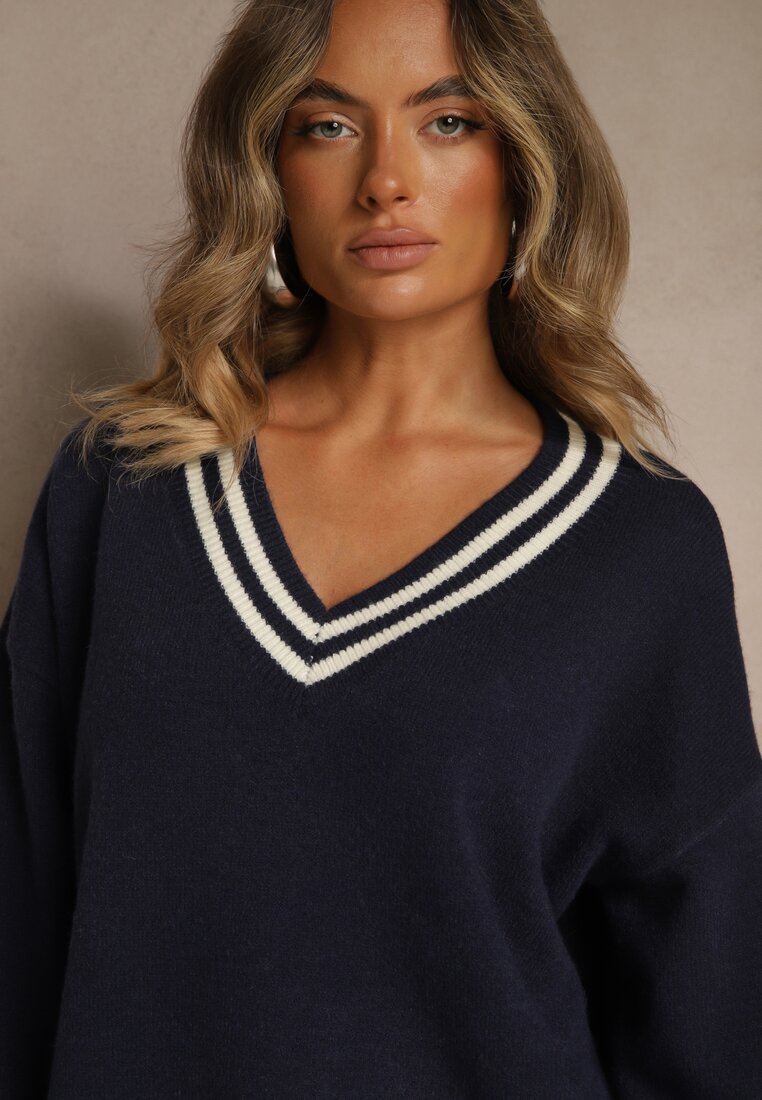 Pulover Lincire Bleumarin