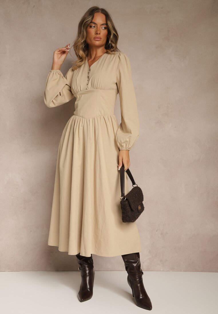 Rochie Ahlite Bej