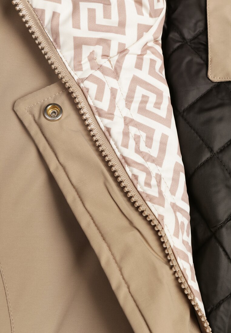 Geacă Tiosara Bej închis