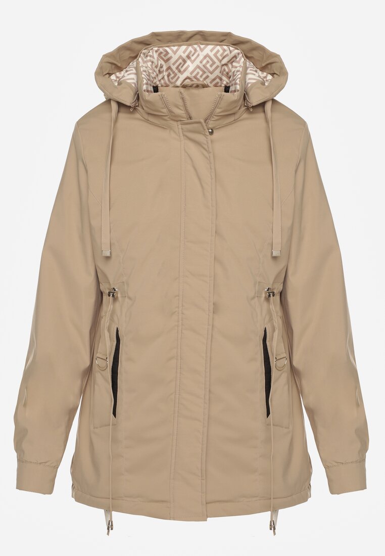 Geacă Tiosara Bej închis